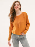 Cozy Ribbed Dolman Sleeve Sweater - Shopmossrose