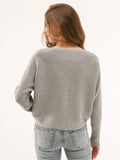 Cozy Ribbed Dolman Sleeve Sweater - Shopmossrose