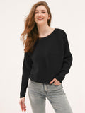 Cozy Ribbed Dolman Sleeve Sweater - Shopmossrose