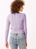 Waythefree V-Neck Cropped Pullover Sweater