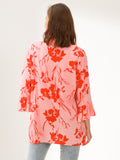 Pink Flora Duster