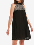 Caroline Halter Mini Dress - Shopmossrose