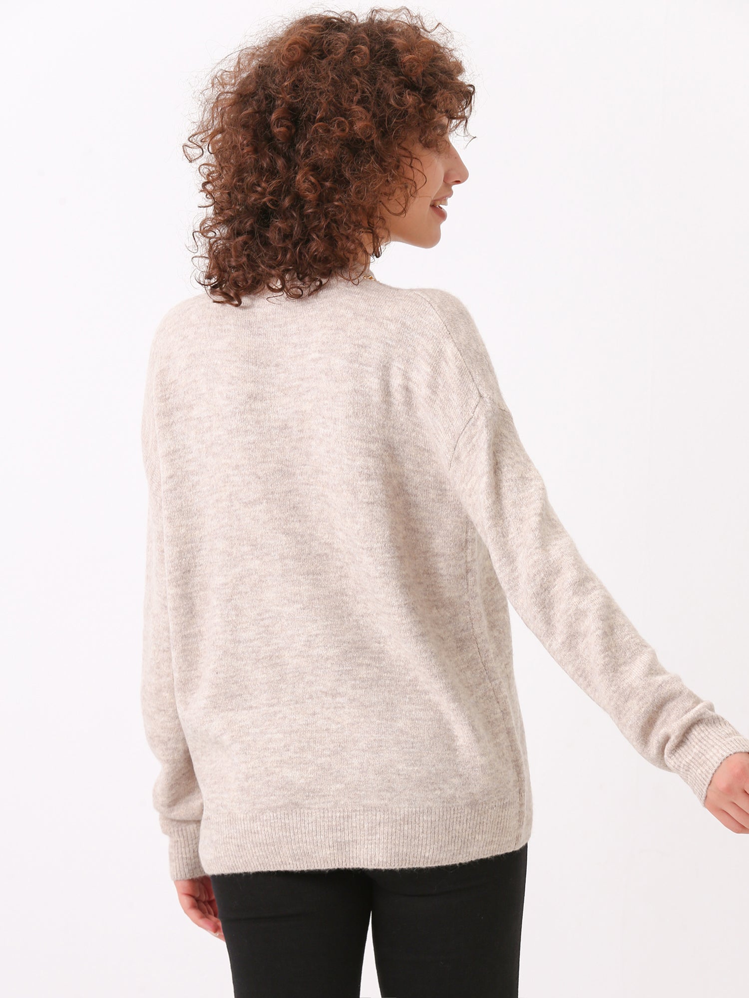 Golden Chain Detail Pullover
