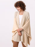 Color Block Travel Shawl Wrap