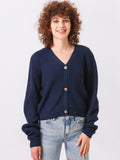 Chunky Ribbed Knit Sweater Cardigan