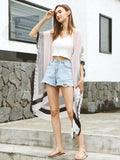 Cara Print Pink Kimono - Shopmossrose