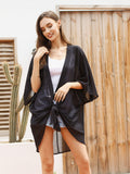 Tie Front Boho Swimsuit Cover Up