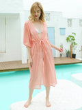 Kimono Duster Long Sleeve Beach Cover Up