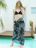 Moss Rose Tropics Sarong