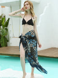 Moss Rose Tropics Sarong