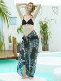 Moss Rose Tropics Sarong