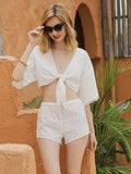 Eyelet Shorts - Shopmossrose