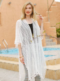 Moss Rose Over Joyed Lace Kimono