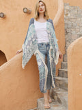 Bohemian Lace Maxi Kimono - Shopmossrose