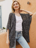 Moss Rose Paisley Sheer Cover Up