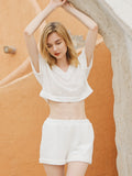 Crochet Boho Swimsuit Cover Up Shorts