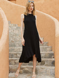 Moss Rose Leisure Ribbed Maxi Dress