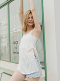 Moss Rose Knit Twisted Tunic