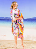 Day Dream Print Kimono - Shopmossrose