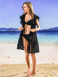 Boho Lace Swimsuit Cover Up Dress