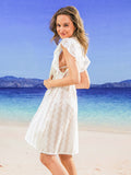 Boho Lace Swimsuit Cover Up Dress