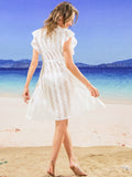 Boho Lace Swimsuit Cover Up Dress