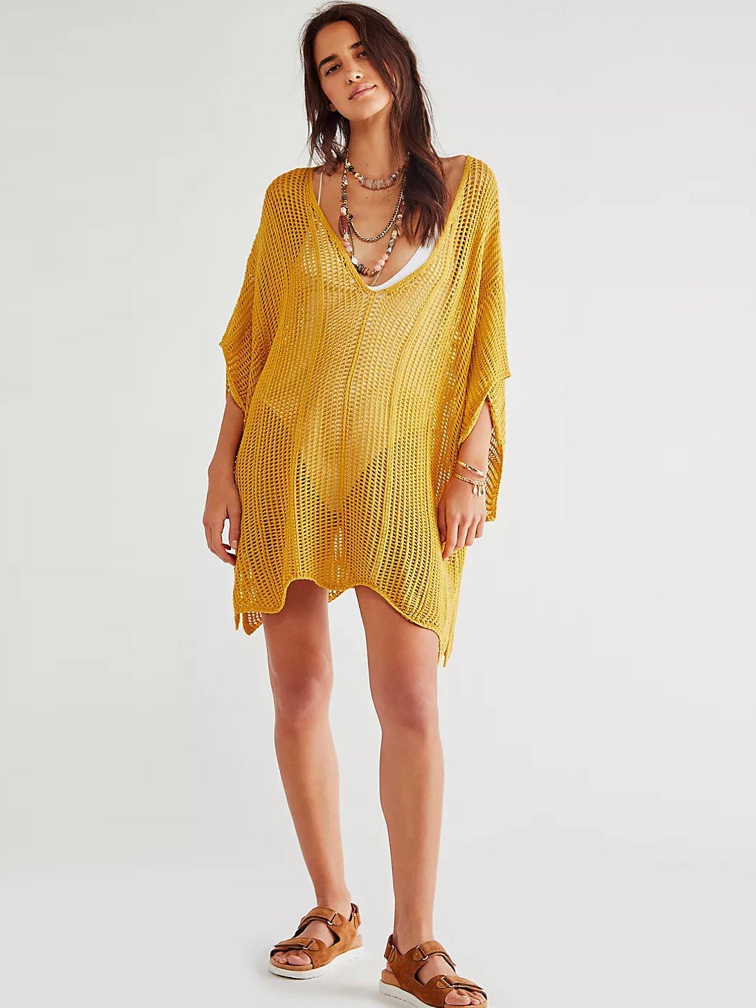 Cabana Cocktail Crochet Poncho - Shopmossrose