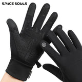 Winter Thermal Gloves for Outdoor Sports, Windproof Touchscreen Gloves Suitable for Running, Cycling, Fishing