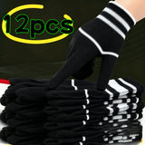 6/12pcs Nylon Grip Gloves - Lightweight, Suitable for Cycling, Fishing, Camping, and Outdoor Angling - Breathable Mesh