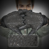 Men's Hard Shell Protective Gloves Touch Screen Tactical Gloves Suitable for Outdoor Sports Climbing Hiking