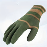 10pcs Heavy-Duty Multi-Purpose Nylon Gloves Elastic Wrist Closure One-Size-Fits-Most for Outdoor Activities