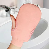 Double-Sided Exfoliating Glove, Strong Mud Scrub Coarse Sand Fine Sand Double-Sided Bath Towel Back Scrub