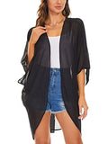 Chiffon Kimonos for Women Swimsuit Coverups Beach Cover Up Swimwear Cardigan Summer