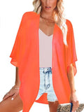 Chiffon Kimonos for Women Swimsuit Coverups Beach Cover Up Swimwear Cardigan Summer