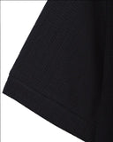 Men's 2 Piece Outfit Waffle Knit Half Zip Polo Shirt and Drawstring Pocket Shorts Set