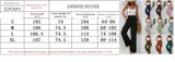 Women Casual Everyday Pants - Elastic Waist Wide Leg Trousers
