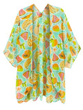 Chiffon Kimonos for Women Swimsuit Coverups Beach Cover Up Swimwear Cardigan Summer