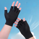 Unisex Fingerless Gloves Outdoor Sports Breathable Elastic Fingerless Gloves, 8pcs/4pcs, for Outdoor Activities