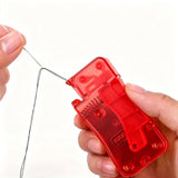 1pc Auto Needle Threader Hand Sewing Threader Hand Machine Stitch Insertion Sewing Automatic Thread Device
