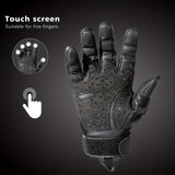 Men's Hard Shell Protective Gloves Touch Screen Tactical Gloves Suitable for Outdoor Sports Climbing Hiking