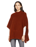 Beautiful Nomad Poncho de Punto Acanalado para Mujer, Manga murciélago, suéter Oversize