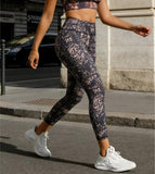 Leggings Sport Women Fitness High Waisted Yoga Tummy Control Stretchy Flexible Activewear Gym Running