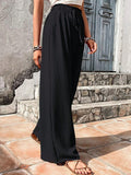 Women Casual Loose Fit Pants - High Waist Wide Leg Trousers Collection