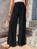 Women Casual Loose Fit Pants - High Waist Wide Leg Trousers Collection