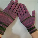 10pcs Heavy-Duty And Multi-Purpose Nylon Gloves Elastic Wrist Closure One-Size-Fits-Most for Outdoor Activities