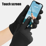 Winter Thermal Gloves for Outdoor Sports, Windproof Touchscreen Gloves Suitable for Running, Cycling, Fishing
