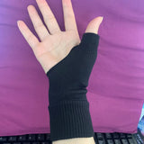 1pc Durable, Breathable Wrist Support Gloves - Sweat-Absorbent, Sports Gloves with Gel Padding for Enhanced Comfort