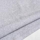 Women's Grey Casual Two Piece Outfit Square Neck Long Sleeve Crop Top and High Waist Flare Pants Coordinated Set