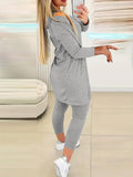 Women's Three Piece Loungewear Set Sleeveless Tank Top Open Front Long Sleeve Cardigan Drawstring Capri Pants Outfit