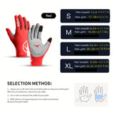 Full-Finger Professional Riding Gloves Anti-Slip And Breathable Lightweight And Comfortable Non-Stuffy